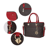 MKF Collection Yonah Tote Signature Printed Vegan Leather by Mia K