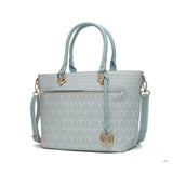 MKF Collection Yonah Tote Signature Printed Vegan Leather by Mia K