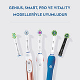 Oral-B Precision Clean Replacement Brush Heads - Superior Plaque Removal & CleanMaximiser Technology - Compatible with Most Oral-B Electric Toothbrushes
