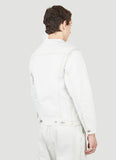 Maison Margiela Men Collarless Denim Jacket
