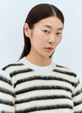 Marni Women Striped Wool-Mohair Sweater