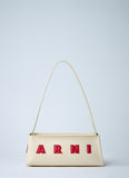 Marni Women Leather Baguette Musuem Shoulder Bag