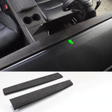 Alcantara Dashboard Cover for Model 3/Y | 2-Piece Set | 2 Colors | 3M Adhesive | 15-Min Install