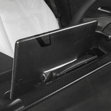 Model 3 / Y Display Cover - Dry Carbon Fiber Interior Mods