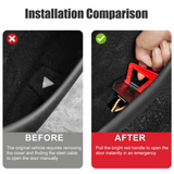 Model Y Juniper Rear Door Emergency Release Pull Handle