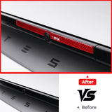 Model Y Juniper Rear Trunk Button Sticker | Flexible Urethane Carbon Fiber