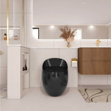 Nuvia Modern 1.28 GPF Single Flush 1-Piece Ceramic Egg-Shaped Toilet (SAK93341)