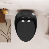 Nuvia Modern 1.28 GPF Single Flush 1-Piece Ceramic Egg-Shaped Toilet (SAK93341)