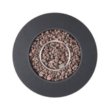 Alora Modern 32-Inch 40K BTU Round Iron Propane Fire Pit (SAK29102)