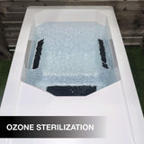 CSC 1000 Premium Cold Plunge Spa Tub With Built-In Ozone And Multi-Coloured Exterior Lighting (SAK37605)