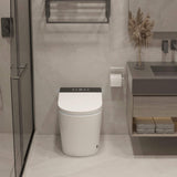 Nuvia Modern Compact Smart Tankless Toilet With Bidet, Auto Open, Auto Flush, Heated Seat And Air Dryer (SAK51990)