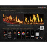 Modern Flames Orion Multi 100-Inch Heliovision Multi-Sided Electric Fireplace [OR100-MULTI] (SAK38017)