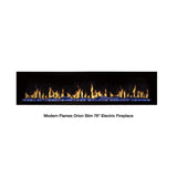 Modern Flames Orion Slim 76-Inch Heliovision Single-Sided Electric Fireplace [OR76-SLIM] (SAK41935)
