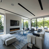 Modern Flames Orion Slim 76-Inch Heliovision Single-Sided Electric Fireplace [OR76-SLIM] (SAK41935)