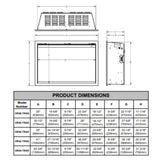 Modern Flames Orion Traditional 36-Inch Heliovision Electric Fireplace [OR36-TRAD] (SAK91024)