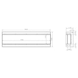 Modern Flames Redstone 42-Inch Built-In Traditional Electric Fireplace [RS-4229] (SAK97326)