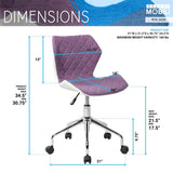 Modern Height Adjustable Office Task Chair
