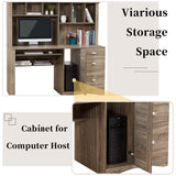 Modern Home Office Desk- 59" Computer Desk Table