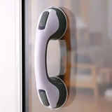 Modern Non-Slip Shower Handle, Powerful Suction, Safety Grip, Contemporary Design