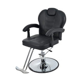 Modern Reclining Barber Chair With Adjustable Headrest And Hydraulic Pump (SAK62751)