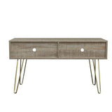 Modern Wood TV Stand Console Table