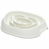 Moderna Slomo Slow Feeder Dog Bowl White 950 ml