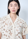 Moncler Women Short Sleeve Button-Down Shirt