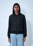Moncler Women Quilted Hooded Cardigan