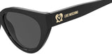 Moschino Love Grey Women's Sunglasses UV Protection 53mm