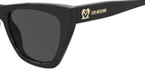Moschino Love Grey Square Women's Sunglasses - 80753Ir