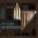 Motion Sensor Night Light, 6 LED Wall Lamp