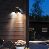 Motion Sensor Spotlights 2000lm Security Lights with Dual Head 360 Degree Rotatable