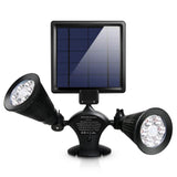 Motion Sensor Spotlights 2000lm Security Lights with Dual Head 360 Degree Rotatable