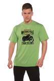 Motorcycle Classic Men's Bamboo Viscose/Organic Cotton Short Sleeve Graphic T-Shirt