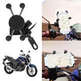 Motorcycle Handlebar Mount Holder with USB Charger