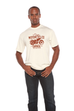 Motorcycles Garage Men's Bamboo Viscose/Organic Cotton Short Sleeve Graphic T-Shirt