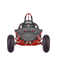 MotoTec 1000W 48V/12AH Electric Off-Road Go Kart, Red (97685241)