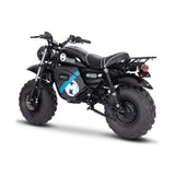 MotoTec 1500W 60V/20AH Electric Powered Mini Bike, Black (SAK32086)