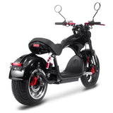 MotoTec Raven 60V/30AH 2500W Electric Moped Motorcycle Scooter For Adults, Black (SAK48263)