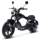 MotoTec Raven 60V/30AH 2500W Electric Moped Motorcycle Scooter For Adults, Black (SAK48263)