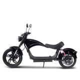 MotoTec Raven 60V/30AH 2500W Electric Moped Motorcycle Scooter For Adults, Black (SAK48263)