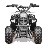 MotoTec Rex 110CC 4-Stroke Mini Kids 4 Wheeler Gas ATV Quad, Black (95316842)