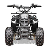 MotoTec Rex 110CC 4-Stroke Mini Kids 4 Wheeler Gas ATV Quad, Black (95316842)