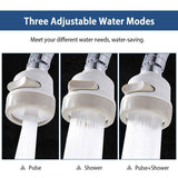 Movable Kitchen Tap Head 360° Rotatable Swivel