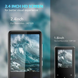 MP3 Player with 2.4in Screen Bluetooth 4.1/16GB/T01 Black