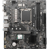 MSI PRO H610M-G WiFi DDR4 ProSeries Motherboard (mATX, 12th/13th Gen Intel Core, LGA 1700 Socket, DDR4, PCIe 4, 2.5G LAN, M.2 Slots, USB 3.2, Wi-Fi 6)  (Refurbished)