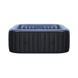 MSpa Tekapo Comfort Series Six-Person Inflatable Square Bubble Spa Hot Tub With 132 Bubble Jets [C-TE062] (SAK80641)