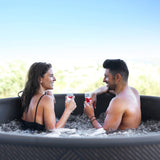 MSpa Mono Frame Series Luxury 6-Person Inflatable Round Hot Tub With WIFI Control [F-MO063W] (SAK75263)