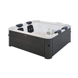 MSpa Oslo Supreme 6-Person 120 Jets Square Spa W/ LED Lights & Integrated App Control [F-OS063W] (SAK93516)