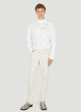 Martine Rose Men Relaxed Floral Print Jeans